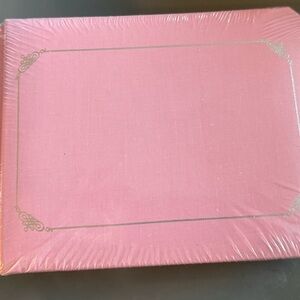 Creative Memories 5 x 7 Pink Album with Silver Accents in sealed package.